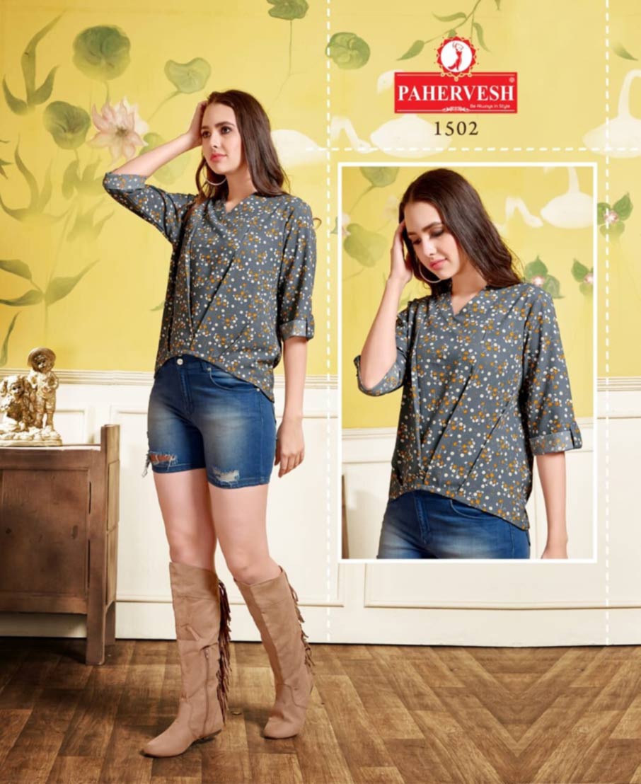 Pahervesh Daisy Moss Fabric Wholesale Top Pahervesh Daisy Moss Fabric Wholesale Top