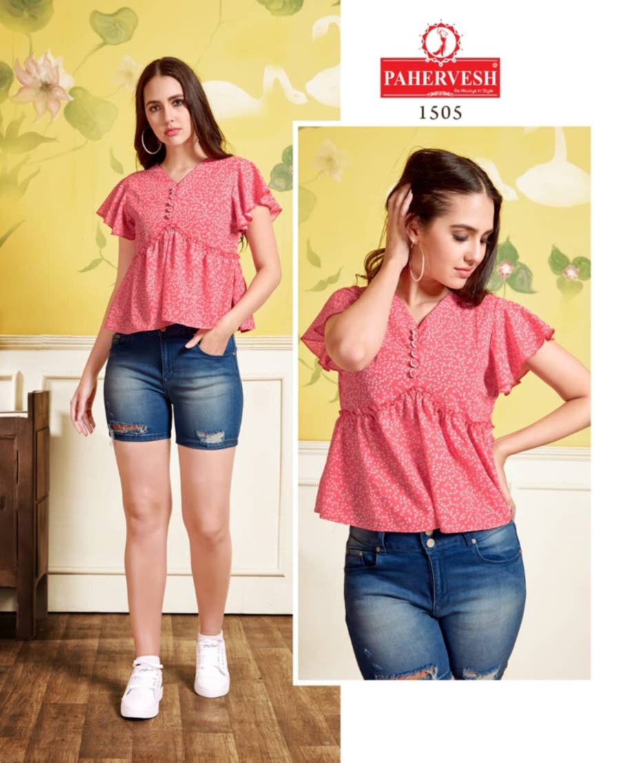 Pahervesh Daisy Moss Fabric Wholesale Top Pahervesh Daisy Moss Fabric Wholesale Top
