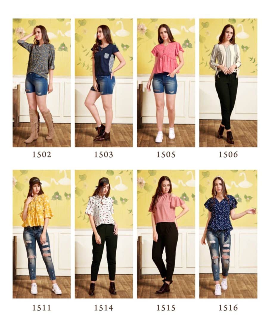 Pahervesh Daisy Moss Fabric Wholesale Top Pahervesh Daisy Moss Fabric Wholesale Top