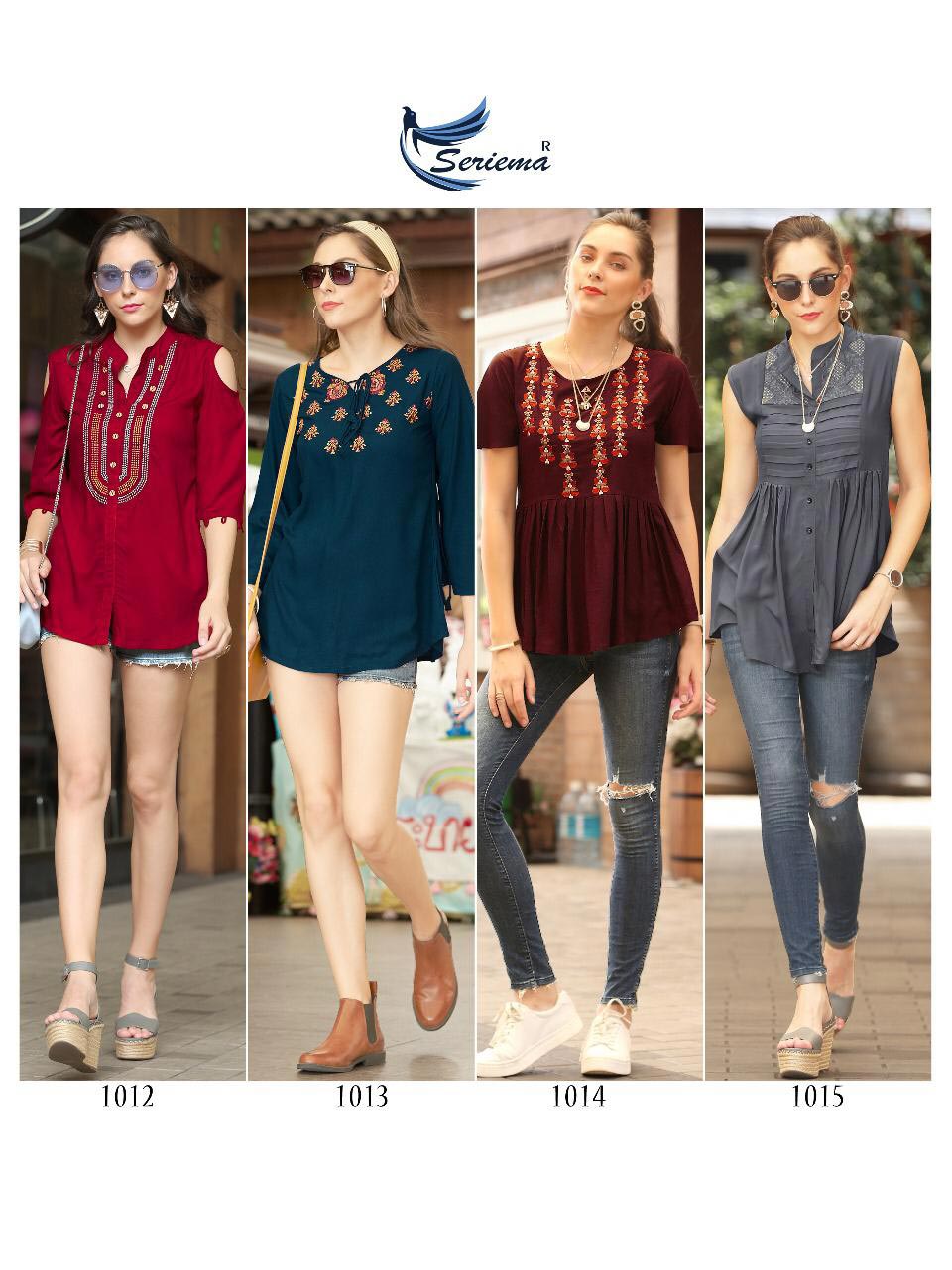 Glazier Seriema Heavy Rayon Embroidery Tops Glazier Seriema Heavy Rayon Embroidery Tops