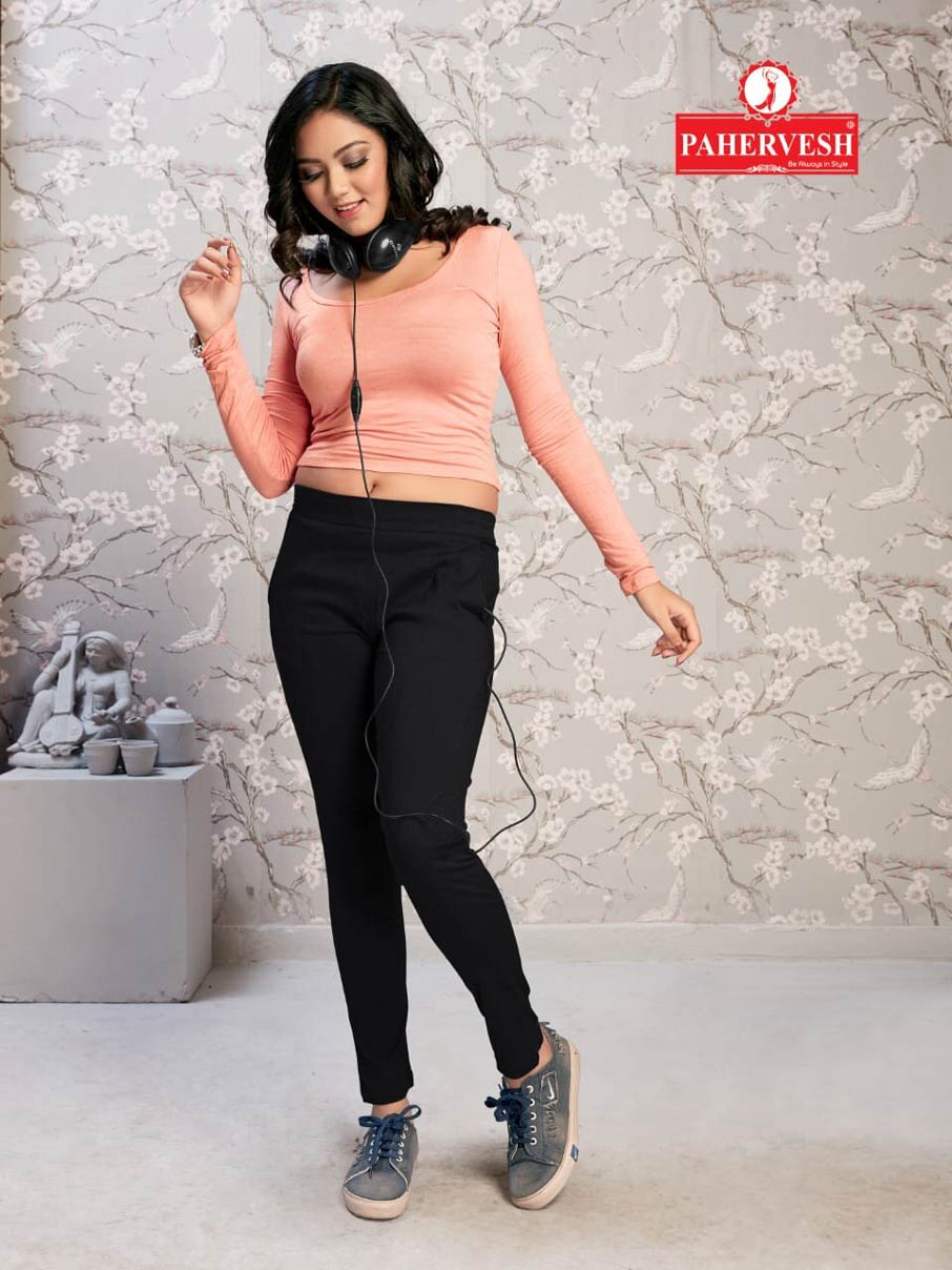 Jupiter Pahervesh Rayon Lycra Slim Fit Ladies Pants Jupiter Pahervesh Rayon Lycra Slim Fit Ladies Pants