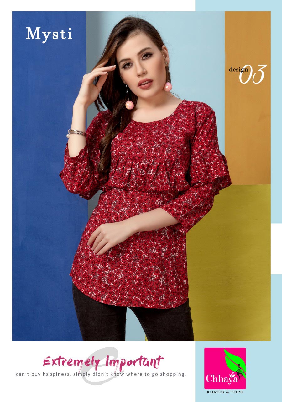Mysti Chhaya Design Liva Quality Ladies Wholesale Tops Mysti Chhaya Design Liva Quality Ladies Wholesale Tops