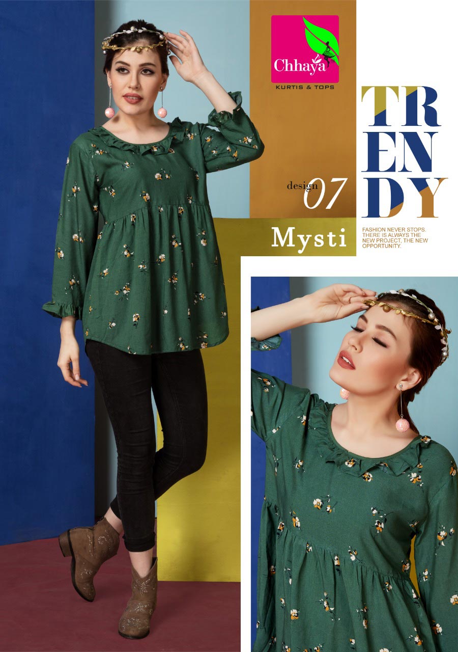 Mysti Chhaya Design Liva Quality Ladies Wholesale Tops Mysti Chhaya Design Liva Quality Ladies Wholesale Tops