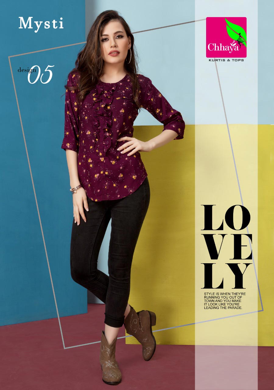 Mysti Chhaya Design Liva Quality Ladies Wholesale Tops Mysti Chhaya Design Liva Quality Ladies Wholesale Tops