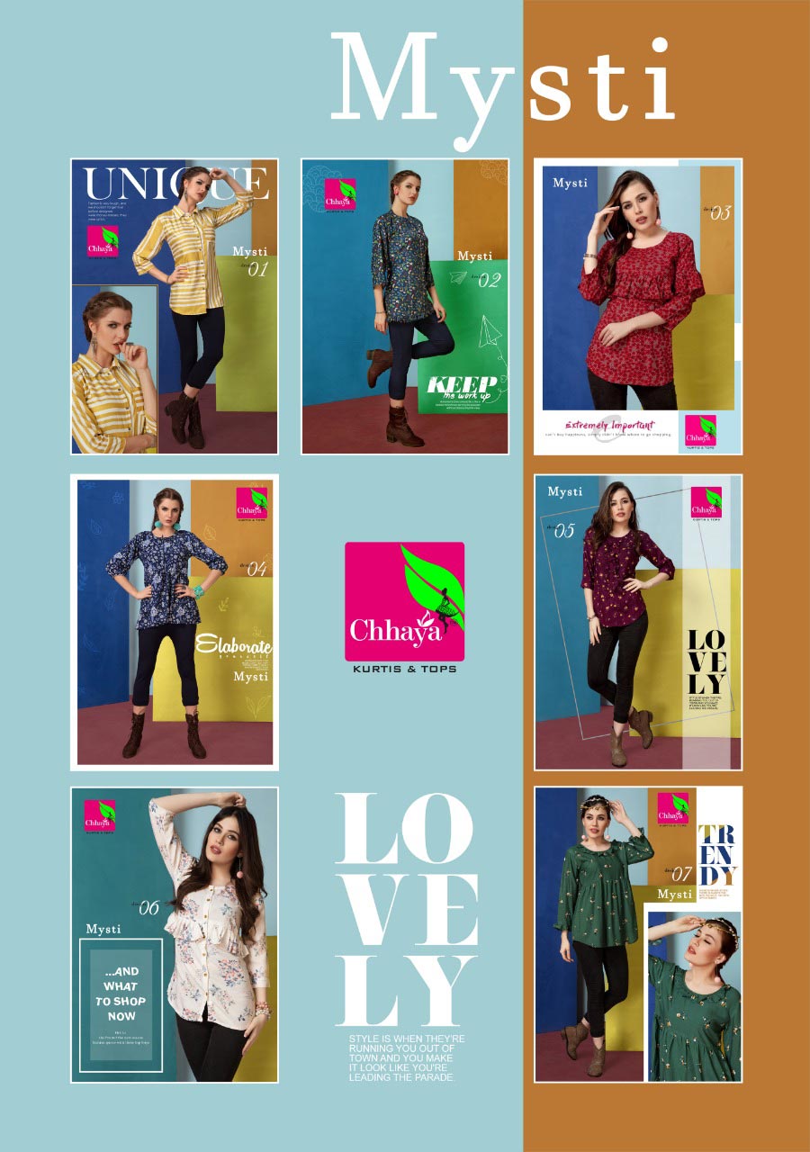 Mysti Chhaya Design Liva Quality Ladies Wholesale Tops Mysti Chhaya Design Liva Quality Ladies Wholesale Tops