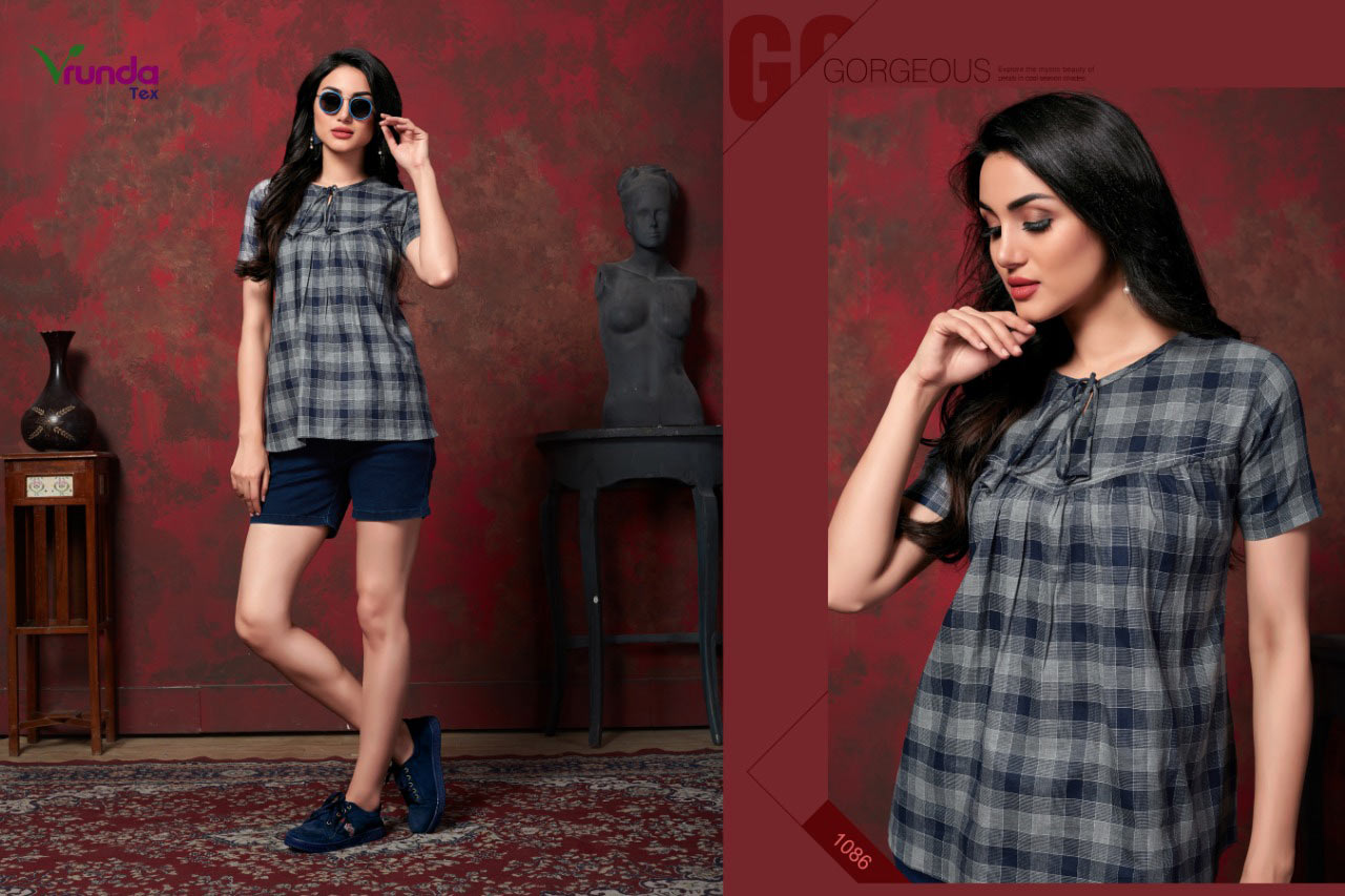 Varni Vrunda Tex Cotton Ladies Tops Collection Varni Vrunda Tex Cotton Ladies Tops Collection